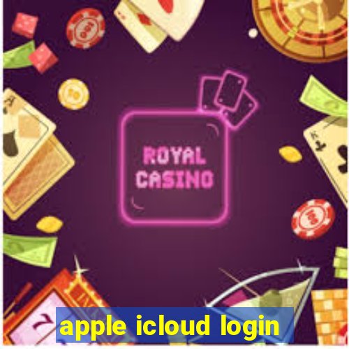 apple icloud login